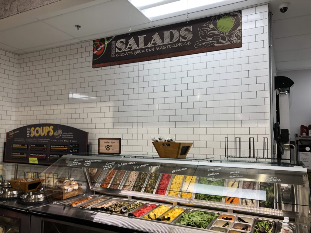 The Salad and Soup Bar!