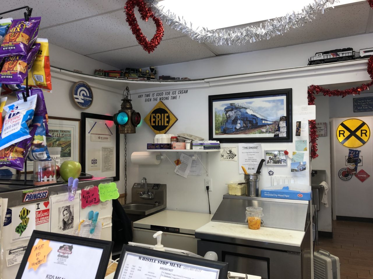 Visit the Cozy "Waldwick Whistle Stop" for Your Breakfast, Lunch and